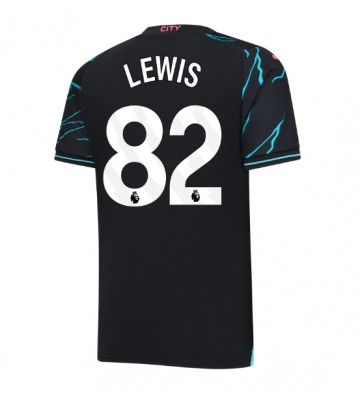 Manchester City Rico Lewis #82 Tredje trøje 2023-24 Kort ærmer